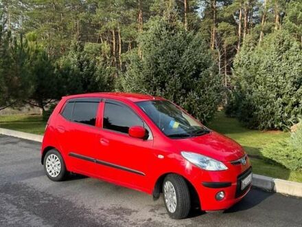 Червоний Хендай і10, об'ємом двигуна 1.25 л та пробігом 93 тис. км за 6800 $, фото 1 на Automoto.ua