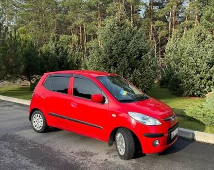 Красный Хендай и10, объемом двигателя 1.25 л и пробегом 93 тыс. км за 6800 $, фото 1 на Automoto.ua