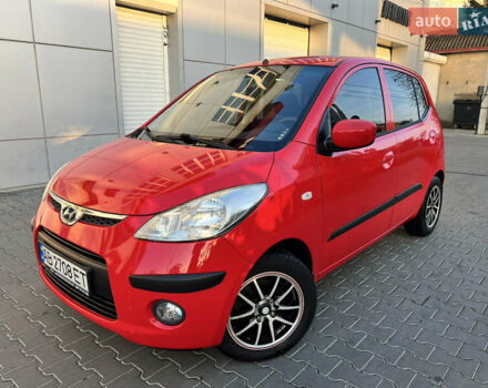 Красный Хендай и10, объемом двигателя 1.09 л и пробегом 138 тыс. км за 5799 $, фото 1 на Automoto.ua