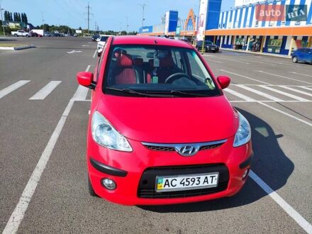 Хендай и10 2008 в Луцке на Automoto.ua Красный Хендай и10, объемом двигателя 1.09 л и пробегом 160 тыс. км за 5300 $, фото 1 на Automoto.ua
