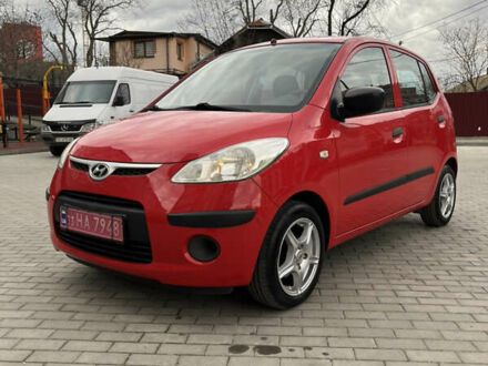 Хендай и10 2009 в Черновцах на Automoto.ua Красный Хендай и10, объемом двигателя 1.09 л и пробегом 130 тыс. км за 4500 $, фото 1 на Automoto.ua