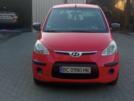 Хендай и10 2009 в Львове на Automoto.ua Красный Хендай и10, объемом двигателя 1.2 л и пробегом 79 тыс. км за 5500 $, фото 1 на Automoto.ua