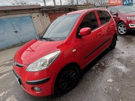 Червоний Хендай і10, об'ємом двигуна 1.25 л та пробігом 169 тис. км за 5500 $, фото 1 на Automoto.ua