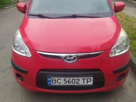 Красный Хендай и10, объемом двигателя 1.09 л и пробегом 140 тыс. км за 3900 $, фото 1 на Automoto.ua