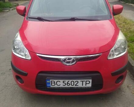 Красный Хендай и10, объемом двигателя 1.09 л и пробегом 140 тыс. км за 3900 $, фото 1 на Automoto.ua