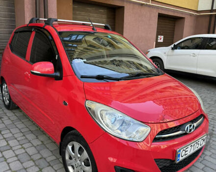 Красный Хендай и10, объемом двигателя 1.1 л и пробегом 156 тыс. км за 6500 $, фото 1 на Automoto.ua