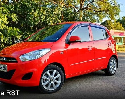 Червоний Хендай і10, об'ємом двигуна 1.1 л та пробігом 55 тис. км за 7200 $, фото 1 на Automoto.ua