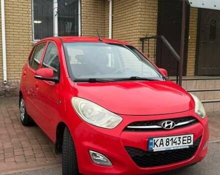 Красный Хендай и10, объемом двигателя 1.25 л и пробегом 186 тыс. км за 6100 $, фото 1 на Automoto.ua