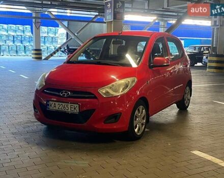 Червоний Хендай і10, об'ємом двигуна 1.09 л та пробігом 119 тис. км за 4250 $, фото 1 на Automoto.ua