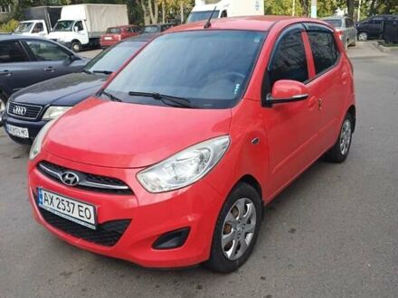 Червоний Хендай і10, об'ємом двигуна 1.09 л та пробігом 98 тис. км за 5100 $, фото 1 на Automoto.ua
