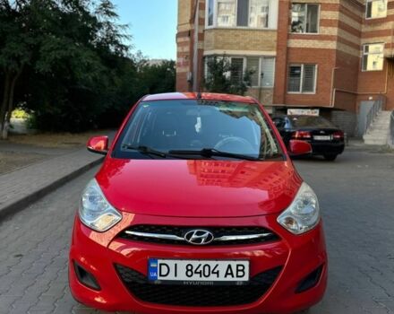 Красный Хендай и10, объемом двигателя 1.1 л и пробегом 172 тыс. км за 4528 $, фото 1 на Automoto.ua