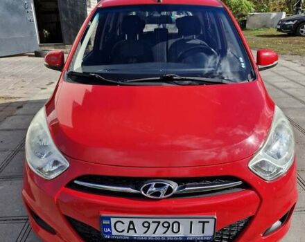 Червоний Хендай і10, об'ємом двигуна 1.1 л та пробігом 102 тис. км за 6400 $, фото 1 на Automoto.ua