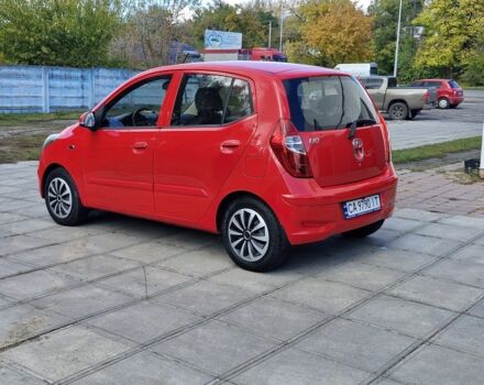 Червоний Хендай і10, об'ємом двигуна 1.1 л та пробігом 102 тис. км за 6400 $, фото 1 на Automoto.ua