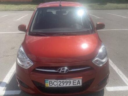 Хендай и10 2013 в Львове на Automoto.ua Красный Хендай и10, объемом двигателя 1.1 л и пробегом 43 тыс. км за 7300 $, фото 1 на Automoto.ua