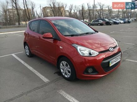 Хендай и10 2014 в Киеве на Automoto.ua Красный Хендай и10, объемом двигателя 1 л и пробегом 74 тыс. км за 6900 $, фото 1 на Automoto.ua