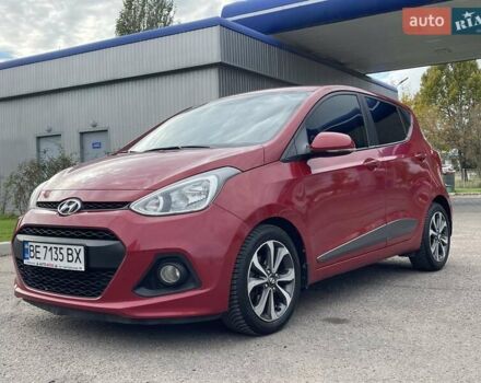 Червоний Хендай і10, об'ємом двигуна 1.2 л та пробігом 103 тис. км за 8999 $, фото 1 на Automoto.ua