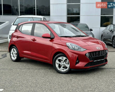 Красный Хендай и10, объемом двигателя 1.2 л и пробегом 2 тыс. км за 15500 $, фото 1 на Automoto.ua