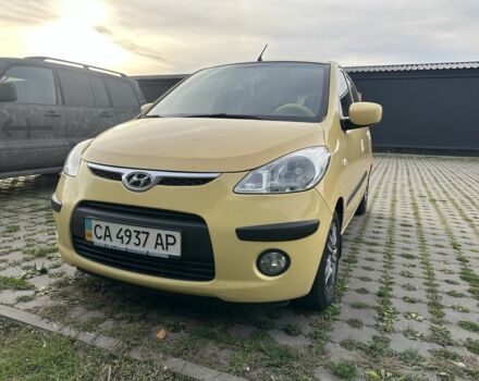 Желтый Хендай и10, объемом двигателя 1.1 л и пробегом 250 тыс. км за 5600 $, фото 7 на Automoto.ua