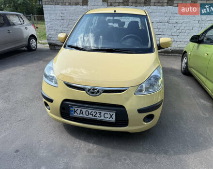 Жовтий Хендай і10, об'ємом двигуна 1.09 л та пробігом 273 тис. км за 4800 $, фото 7 на Automoto.ua