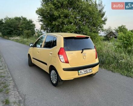 Жовтий Хендай і10, об'ємом двигуна 1.09 л та пробігом 194 тис. км за 4900 $, фото 9 на Automoto.ua