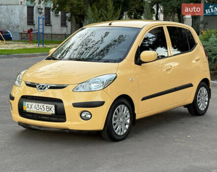 Жовтий Хендай і10, об'ємом двигуна 1.1 л та пробігом 117 тис. км за 6500 $, фото 6 на Automoto.ua