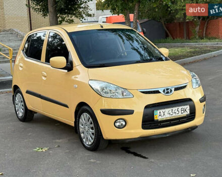 Желтый Хендай и10, объемом двигателя 1.1 л и пробегом 125 тыс. км за 6500 $, фото 10 на Automoto.ua