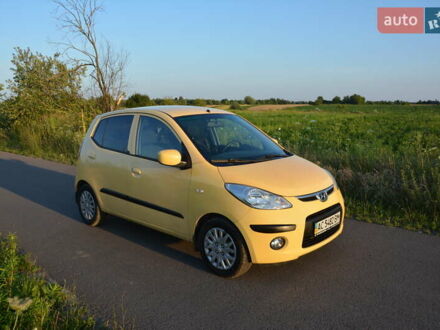 Хендай и10 2008 в Луцке на Automoto.ua Желтый Хендай и10, объемом двигателя 1.09 л и пробегом 194 тыс. км за 4900 $, фото 1 на Automoto.ua