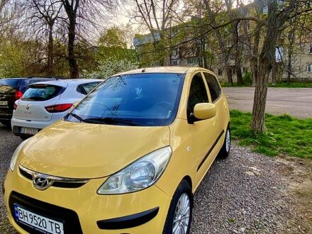 Хендай и10 2008 в Одессе на Automoto.ua Желтый Хендай и10, объемом двигателя 1.1 л и пробегом 77 тыс. км за 5900 $, фото 1 на Automoto.ua