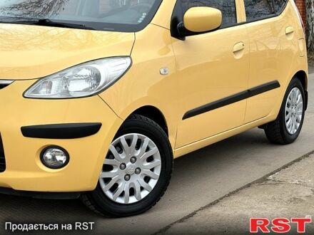 Хендай і10 2009 у Миколаєві на Automoto.ua Жовтий Хендай і10, об'ємом двигуна 1.2 л та пробігом 149 тис. км за 6300 $, фото 1 на Automoto.ua