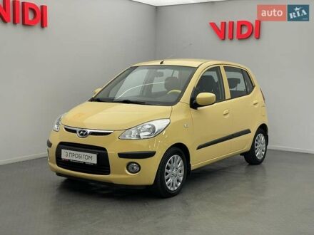 Хендай и10 2009 в Киеве на Automoto.ua Желтый Хендай и10, объемом двигателя 1.2 л и пробегом 81 тыс. км за 6779 $, фото 1 на Automoto.ua
