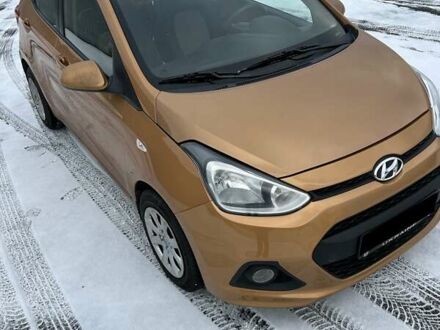 Жовтий Хендай і10, об'ємом двигуна 1 л та пробігом 182 тис. км за 4800 $, фото 1 на Automoto.ua