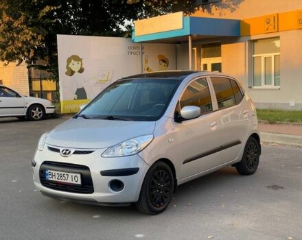 Серый Хендай и10, объемом двигателя 1.1 л и пробегом 205 тыс. км за 4050 $, фото 1 на Automoto.ua