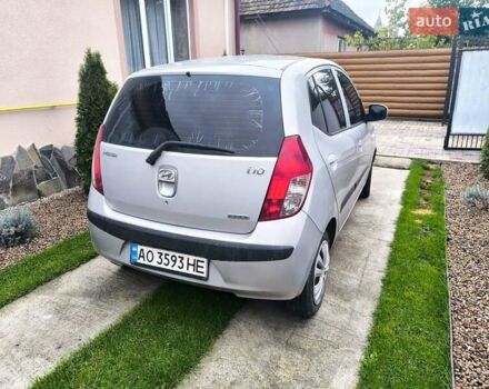 Хендай и10 2008 в Береговом на Automoto.ua Серый Хендай и10, объемом двигателя 1.1 л и пробегом 145 тыс. км за 4500 $, фото 1 на Automoto.ua