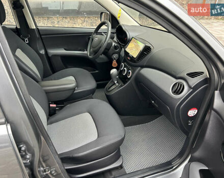 Серый Хендай и10, объемом двигателя 1.1 л и пробегом 50 тыс. км за 7999 $, фото 19 на Automoto.ua