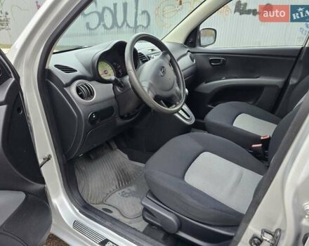 Серый Хендай и10, объемом двигателя 1.07 л и пробегом 134 тыс. км за 4999 $, фото 13 на Automoto.ua