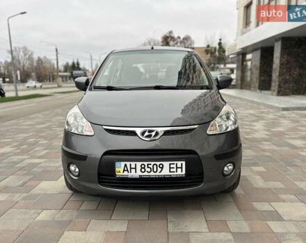 Серый Хендай и10, объемом двигателя 1.1 л и пробегом 50 тыс. км за 7999 $, фото 10 на Automoto.ua