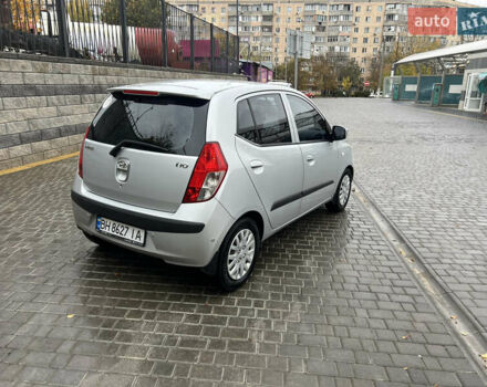 Хендай и10 2008 в Одессе на Automoto.ua Серый Хендай и10, объемом двигателя 1.09 л и пробегом 88 тыс. км за 4850 $, фото 4 на Automoto.ua