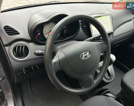 Серый Хендай и10, объемом двигателя 1.1 л и пробегом 50 тыс. км за 7999 $, фото 14 на Automoto.ua