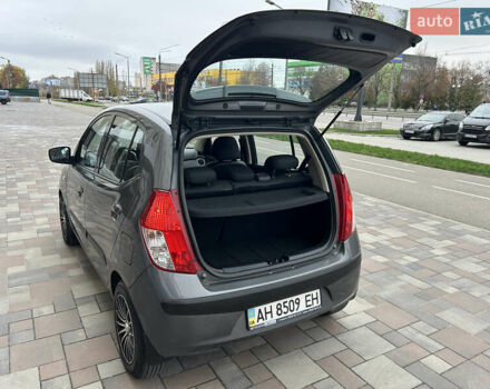 Серый Хендай и10, объемом двигателя 1.1 л и пробегом 50 тыс. км за 7999 $, фото 17 на Automoto.ua