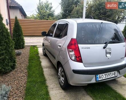 Серый Хендай и10, объемом двигателя 1.1 л и пробегом 145 тыс. км за 3999 $, фото 3 на Automoto.ua