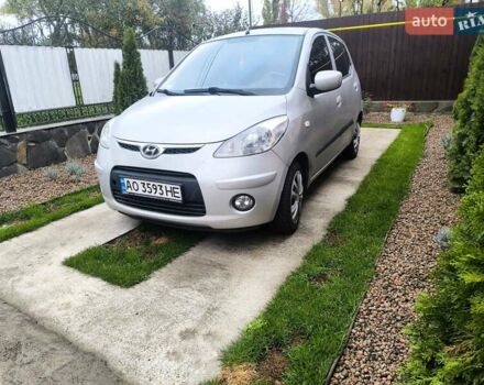 Серый Хендай и10, объемом двигателя 1.1 л и пробегом 145 тыс. км за 3999 $, фото 2 на Automoto.ua