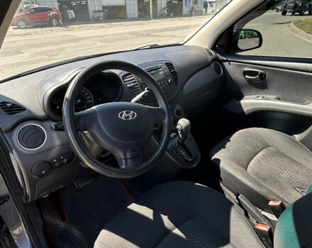 Серый Хендай и10, объемом двигателя 1.25 л и пробегом 152 тыс. км за 6700 $, фото 14 на Automoto.ua