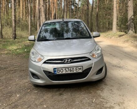 Серый Хендай и10, объемом двигателя 1.1 л и пробегом 103 тыс. км за 6500 $, фото 1 на Automoto.ua