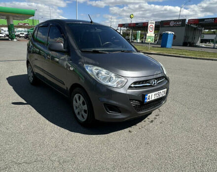 Серый Хендай и10, объемом двигателя 1.25 л и пробегом 152 тыс. км за 6700 $, фото 1 на Automoto.ua