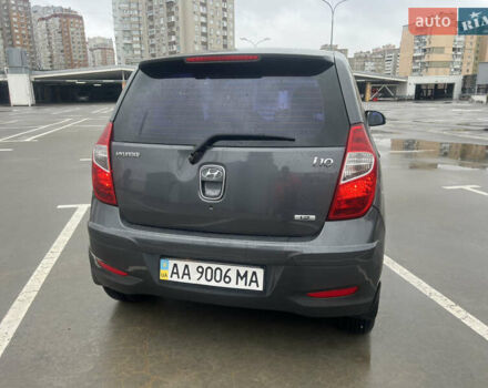 Серый Хендай и10, объемом двигателя 1.25 л и пробегом 240 тыс. км за 5600 $, фото 11 на Automoto.ua