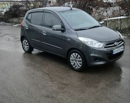Сірий Хендай і10, об'ємом двигуна 1.1 л та пробігом 120 тис. км за 6100 $, фото 1 на Automoto.ua