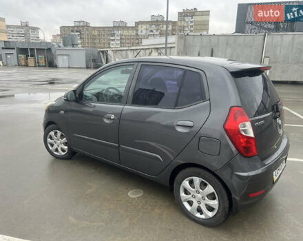 Серый Хендай и10, объемом двигателя 1.25 л и пробегом 240 тыс. км за 5600 $, фото 13 на Automoto.ua