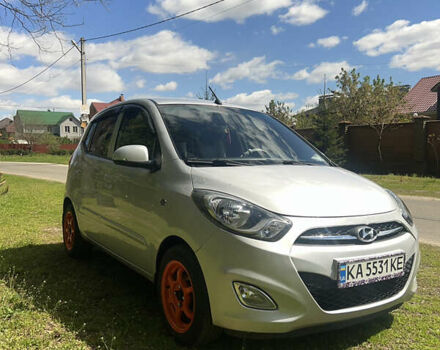Сірий Хендай і10, об'ємом двигуна 1.2 л та пробігом 69 тис. км за 7700 $, фото 7 на Automoto.ua