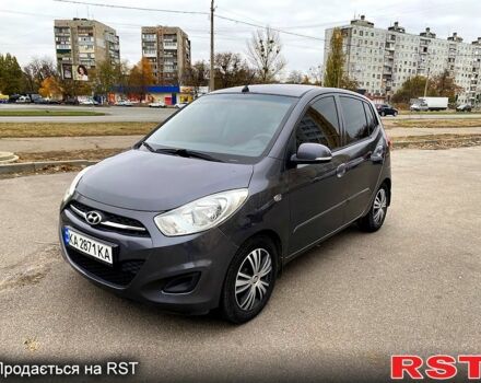Серый Хендай и10, объемом двигателя 1.1 л и пробегом 150 тыс. км за 5500 $, фото 1 на Automoto.ua