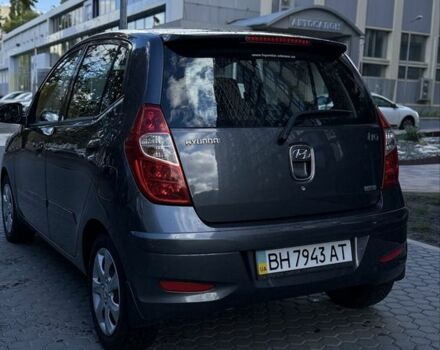 Хендай и10 2012 в Одессе на Automoto.ua Серый Хендай и10, объемом двигателя 1.2 л и пробегом 76 тыс. км за 7000 $, фото 3 на Automoto.ua